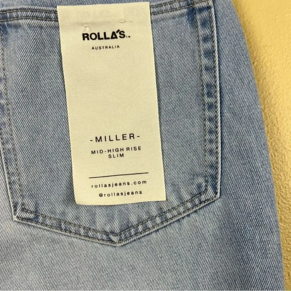 NWT Rolla's Jeans Mid High Rise - Picture 5 of 9